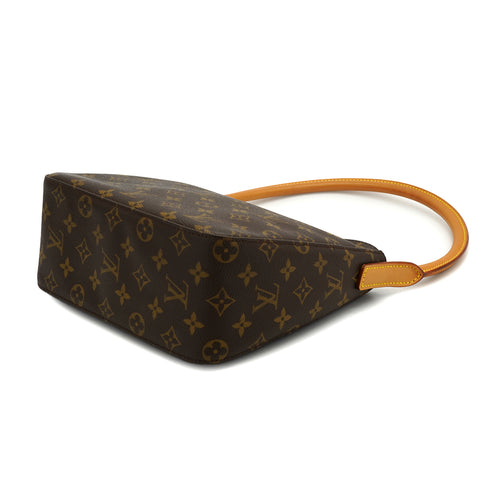 LOUIS VUITTON MONOGRAM LOOPING MM SHOULDER BAG BROWN M51146 90327603