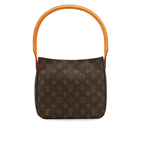LOUIS VUITTON MONOGRAM LOOPING MM SHOULDER BAG BROWN M51146 90327870
