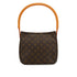 LOUIS VUITTON MONOGRAM LOOPING MM SHOULDER BAG BROWN M51146 90327870