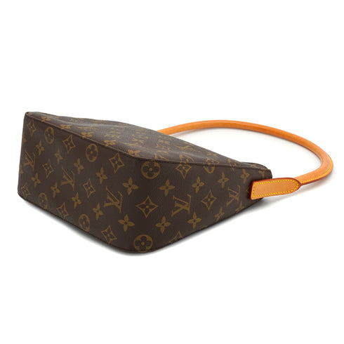 LOUIS VUITTON MONOGRAM LOOPING MM SHOULDER BAG BROWN M51146 90327870