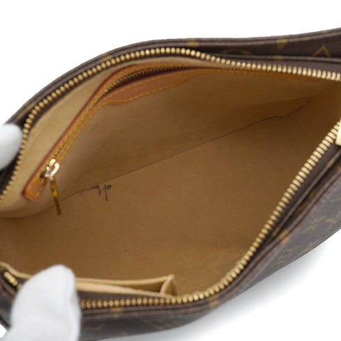 LOUIS VUITTON MONOGRAM LOOPING MM SHOULDER BAG BROWN M51146 90327870