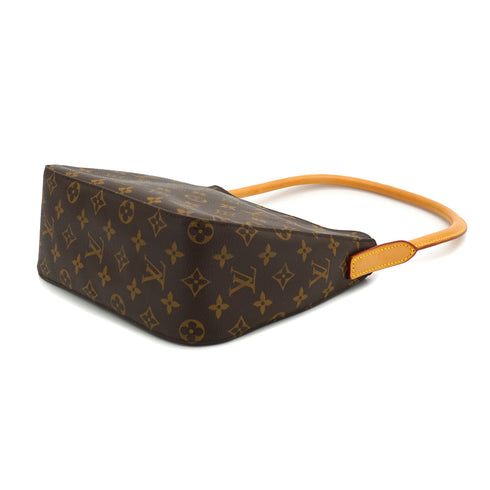 LOUIS VUITTON MONOGRAM LOOPING MM SHOULDER BAG BROWN M51146 90327873