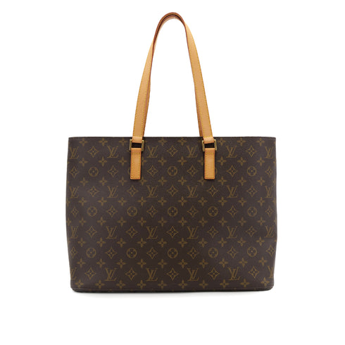 LOUIS VUITTON MONOGRAM LUCO TOTE BAG BROWN M51155 90312593