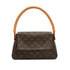 LOUIS VUITTON MONOGRAM MINI LOOPING SHOULDER BAG BROWN M51147 90326785