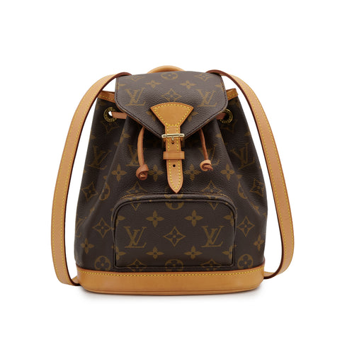 LOUIS VUITTON MONOGRAM MINI MONTSOURIS BACKPACK BROWN M51137 90316893