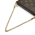 LOUIS VUITTON MONOGRAM MINI POCHETTE ACCESSOIRES HAND BAG BROWN M58009 90312589