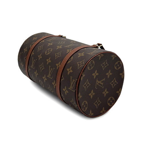 LOUIS VUITTON MONOGRAM PAPILLON 26 HAND BAG BROWN MONOGRAM CANVAS M51366 90313315
