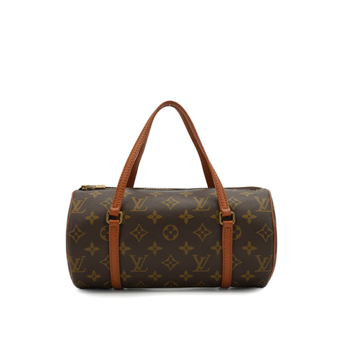 LOUIS VUITTON MONOGRAM PAPILLON 26 HAND BAG BROWN MONOGRAM CANVAS M51366 90327880