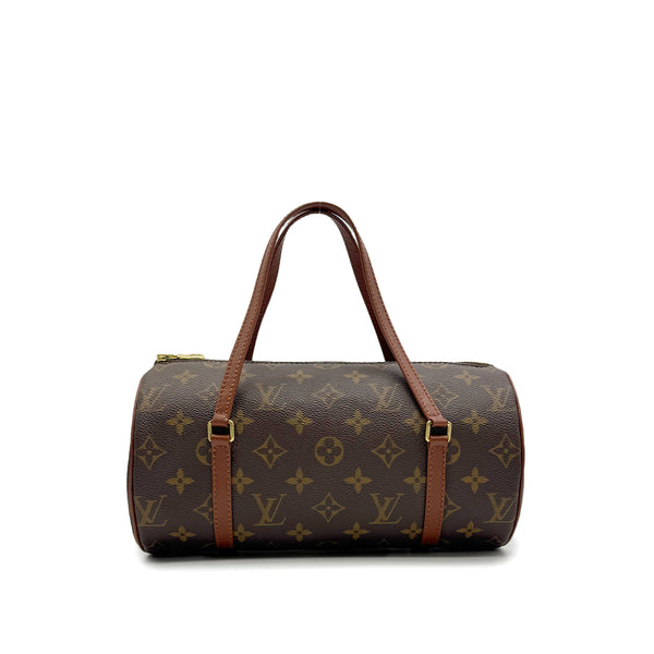 LOUIS VUITTON MONOGRAM PAPILLON 26 HAND BAG BROWN MONOGRAM CANVAS M51366 90328712