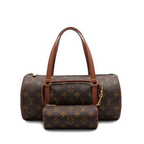 LOUIS VUITTON MONOGRAM PAPILLON 30 HAND BAG BROWN M51365 90321160