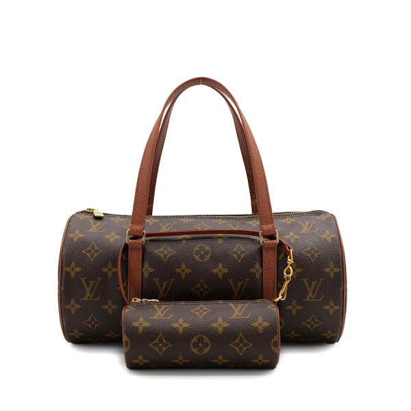 LOUIS VUITTON MONOGRAM PAPILLON 30 HAND BAG BROWN M51365 90321160