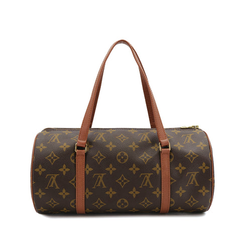 LOUIS VUITTON MONOGRAM PAPILLON 30 HAND BAG BROWN MONOGRAM CANVAS M51386 90311976