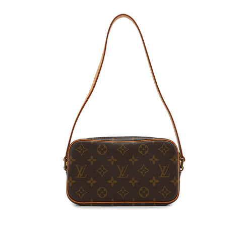 LOUIS VUITTON MONOGRAM POCHETTE CITE SHOULDER BAG BROWN M51183 90327291