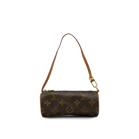 LOUIS VUITTON MONOGRAM POUCH BROWN 90327601