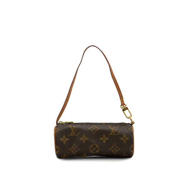 LOUIS VUITTON MONOGRAM POUCH BROWN 90327601