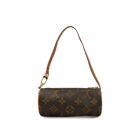LOUIS VUITTON MONOGRAM POUCH BROWN 90327601