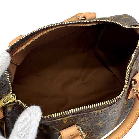LOUIS VUITTON MONOGRAM SPEEDY 30 HAND BAG BROWN M41526 90321157