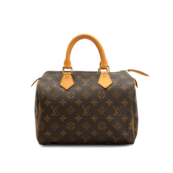 LOUIS VUITTON MONOGRAM SPEEDY 25 HAND BAG BROWN M41528 90328690