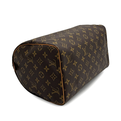 LOUIS VUITTON MONOGRAM SPEEDY 30 HAND BAG BROWN M41108 90312702