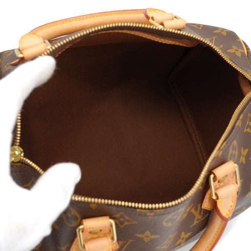 LOUIS VUITTON MONOGRAM SPEEDY 30 HAND BAG BROWN M41526 90328687