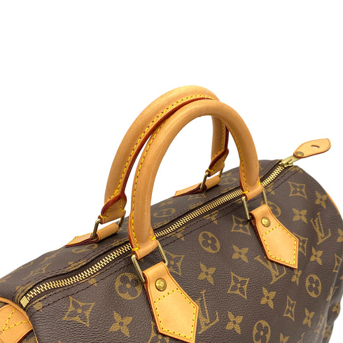 LOUIS VUITTON MONOGRAM SPEEDY 30 HAND BAG BROWN M41526 90313328