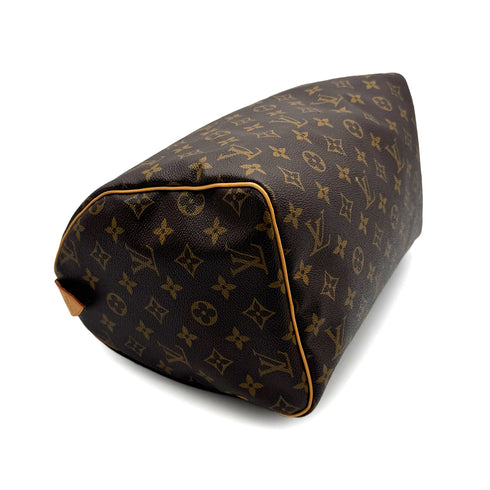 LOUIS VUITTON MONOGRAM SPEEDY 30 HAND BAG BROWN M41526 90319154