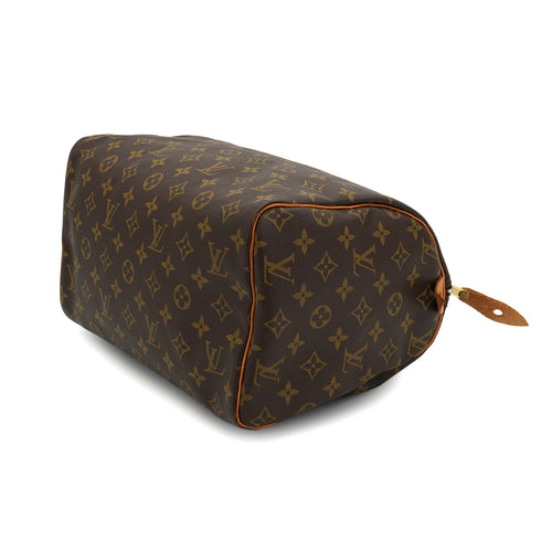 LOUIS VUITTON MONOGRAM SPEEDY 30 HAND BAG BROWN M41526 90327606