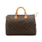LOUIS VUITTON MONOGRAM SPEEDY 35 HAND BAG BROWN M41524 90326752