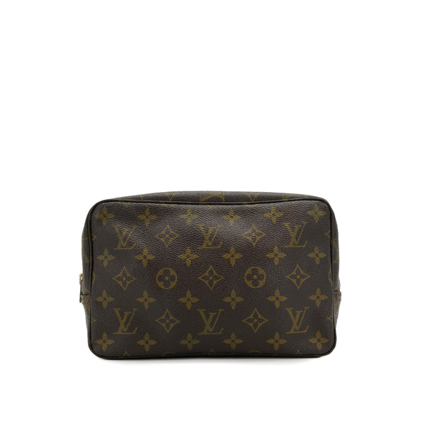 LOUIS VUITTON MONOGRAM TROUSSE TOILETTE 23 CLUTCH BAG BROWN M47524 90313310
