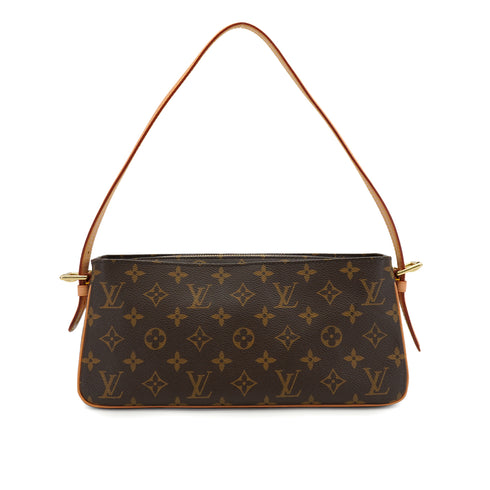 LOUIS VUITTON MONOGRAM VIVA CITE MM SHOULDER BAG BROWN M51164 90327290