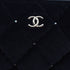 CHANEL MATELASSE RHINESTONE CHAIN SHOULDER BAG BLACK VELOR 90332583