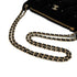 CHANEL MATELASSE RHINESTONE CHAIN SHOULDER BAG BLACK VELOR 90332583