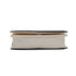CHANEL MATELASSE BOOK MOTIF CHAIN SHOULDER BAG BLACK WHITE LAMB SKIN GOLD HARDWARE 90334501
