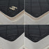 CHANEL MATELASSE BOOK MOTIF CHAIN SHOULDER BAG BLACK WHITE LAMB SKIN GOLD HARDWARE 90334501