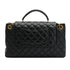 CHANEL MATELASSE CHAIN HAND SHOULDER BAG BLACK CAVIAR LAMB SKIN GOLD HARDWARE 90334268