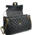 CHANEL MATELASSE CHAIN HAND SHOULDER BAG BLACK CAVIAR LAMB SKIN GOLD HARDWARE 90334268