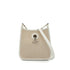 HERMES VESPA TPM WHITE TOILE H VEAU EPSOM SHOULDER BAG 2001 SQUARE H PALLADIU MHARDWARE 90343014