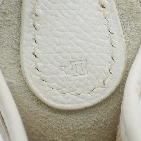 HERMES VESPA TPM WHITE TOILE H VEAU EPSOM SHOULDER BAG 2001 SQUARE H PALLADIU MHARDWARE 90343014