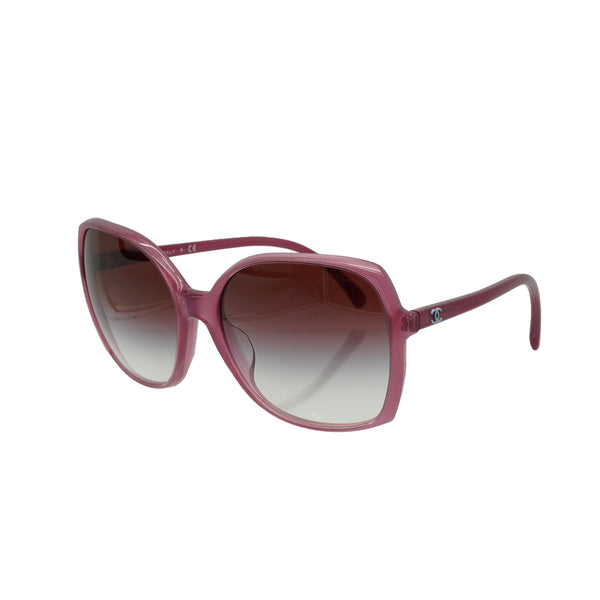 VINTAGE CHANEL COCOMARK SUNGLASSES PURPLE EYEWEAR 90334193