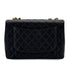 VINTAGE CHANEL JUMBO MATELASSE 30 CHAIN SHOULDER BAG BLACK CAVIAR SKIN GOLD HARDWARE 90311889