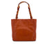 VINTAGE CHANEL BIG COCO TORTOISESHELL HAND CHAIN TOTE BAG ORANGE LAMB SKIN 90319660