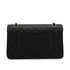 VINTAGE CHANEL CLASSIC FLAP MEDIUM CHAIN SHOULDER BAG BLACK CAVIAR SKIN GOLD HARDWARE 90340390