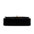 VINTAGE CHANEL CLASSIC FLAP MEDIUM CHAIN SHOULDER BAG BLACK LAMB SKIN GOLD HARDWARE 90340166