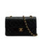 VINTAGE CHANEL CLASSIC FLAP SMALL CHAIN SHOULDER BAG BLACK LAMB SKIN GOLD HARDWARE 90316881_japan