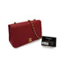 VINTAGE CHANEL FULL FLAP CHAIN SHOULDER BAG RED LAMB SKIN GOLD HARDWARE 90311265 - PURPOSE