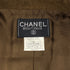 VINTAGE CHANEL GRIPOA COCO BUTTON DOUBLE BREASTED JACKET BROWN WOOL 40 96A RTW 90319634