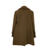 VINTAGE CHANEL GRIPOA COCO BUTTON DOUBLE BREASTED JACKET BROWN WOOL 40 96A RTW 90319634