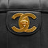 VINTAGE CHANEL MADEMOISELLE CHAIN SHOULDER BAG BLACK LAMB SKIN GOLD HARDWARE 90335601