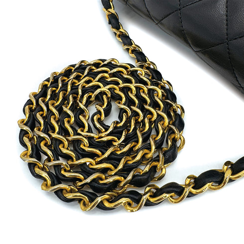VINTAGE CHANEL MATELASSE BIG COCO CHAIN SHOULDER BAG LAMB SKIN GOLD HARDWARE 90311049 - PURPOSE