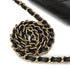 VINTAGE CHANEL MATELASSE CHAIN SHOULDER BAG BLACK LAMB SKIN GOLD HARDWARE 90335309